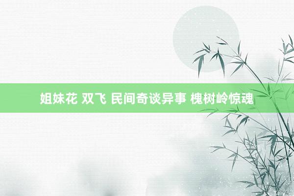 姐妹花 双飞 民间奇谈异事 槐树岭惊魂